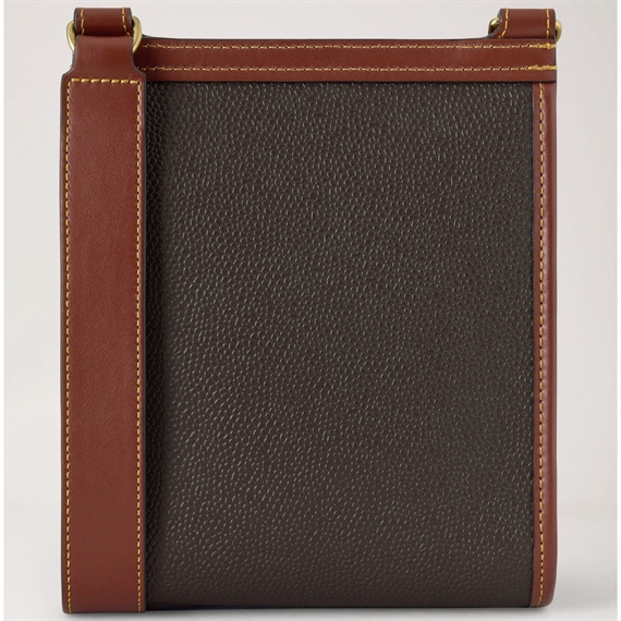 Mulberry Small Antony Mole & Cognac Bio-Based Scotchgrain